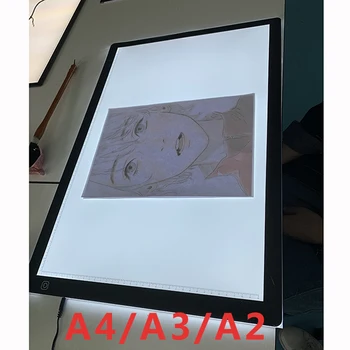 Таблет за рисуване A4/A3/A2 wacom Digital Graphic Tablet Diamond LED Light Painting Pad Дъска Портативна Дъска за гледане на рентгенови филми